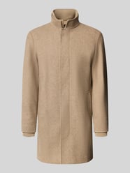 Regular Fit Mantel mit Woll-Anteil Modell 'MELTON' von JACK & JONES Premium Beige - 29