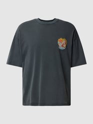 Oversized T-Shirt mit REVIEW CODEX Y2K Print von REVIEW Schwarz - 46