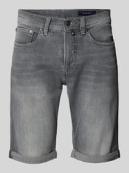 Regular Fit Jeansshorts im 5-Pocket-Design Modell 'Sisteron' von Pierre Cardin - 20
