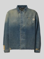 Regular Fit Jeanshemd aus reiner Baumwolle Modell 'AZA' von Don´t Waste Culture - 37