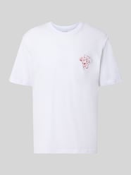 t-shirt o kroju regular fit z czystej bawełny model 'BREWY' od JACK & JONES - 33