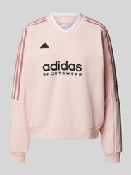 Bluza z naszywką z logo model ‘TIRO’ od ADIDAS SPORTSWEAR Różowy - 9