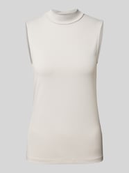 Top met col van Christian Berg Woman Beige - 31