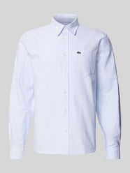 Koszula casualowa o kroju regular fit z naszywką z logo od Lacoste - 41