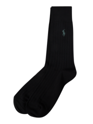 Socken im 2er-Pack von Polo Ralph Lauren Underwear Schwarz - 25