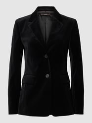 Blazer in Samt-Optik von Windsor Schwarz - 1