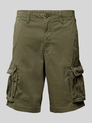 Szorty o kroju straight fit z kieszeniami cargo model 'Core' od GAP - 43