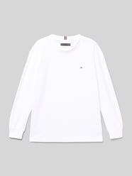 Bluzka z długim rękawem o kroju regular fit z mieszanki dżerseju i bawełny od Tommy Hilfiger Teens - 23