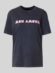 T-Shirt mit Statement-Print Modell 'EDWIN' von Zadig & Voltaire Blau - 32