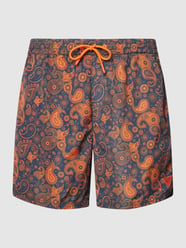 Badehose mit Allover-Muster von Guess Orange - 33