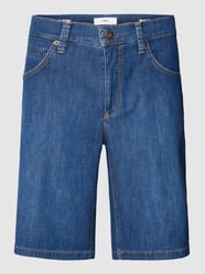 Bermudas im 5-Pocket-Design Modell 'BALI' von Brax Blau - 35