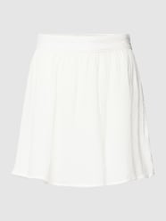 Spódnica mini z efektem marszczenia model ‘NATALI’ od Vero Moda Biały - 27