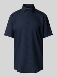 Slim Fit Business-Hemd in kurzärmeligem Design von Jake*s - 8