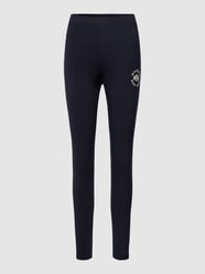 Leggings mit Label-Print Modell 'VARSITY' von Tommy Hilfiger Blau - 18