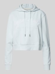 Cropped Hoodie mit Label-Badges von Guess Jeans - 3