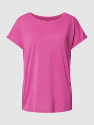 Blouseshirt met extra brede schouders van Christian Berg Woman Roze - 7