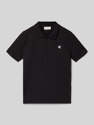 Koszulka polo o kroju regular fit z mieszanki bawełny od Calvin Klein Jeans - 27