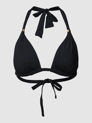 Bikini-Oberteil mit Neckholder von Lauren Ralph Lauren Schwarz - 8