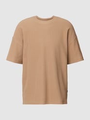 T-Shirt in Strick-Optik Modell 'BERKELEY' von Only & Sons Beige - 10