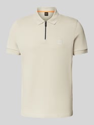 Koszulka polo z naszywką z logo od BOSS Orange - 10