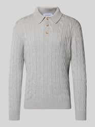 Gebreide pullover van een mix van scheerwol en viscose met kasjmier van GRAN SASSO - 20