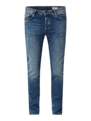 Slim Fit Jeans mit Stretch-Anteil  von REVIEW Blau - 15