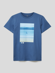 T-Shirt mit Motiv-Print von OVS Blau - 26