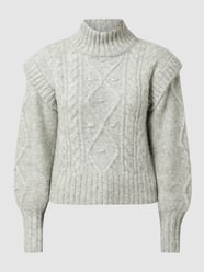 Pullover mit Zopfmuster Modell 'Helga' von Vero Moda - 48