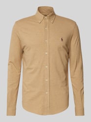 Regular fit vrijetijdsoverhemd met button-downkraag van Polo Ralph Lauren Bruin - 46