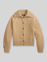 Strickjacke aus Wolle Kaschmir mit Kragen von Polo Ralph Lauren - 22