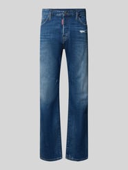 Regular Fit Jeans im Destroyed-Look mit Eingrifftaschen von Dsquared2 Ready to Wear - 17