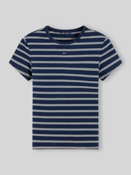Slim Fit T-Shirt aus Baumwoll-Mix von Tommy Jeans - 28
