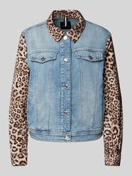 Jeansjack met knoopsluiting van Marc Cain - 5