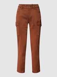 Cargohose mit aufgesetzten Taschen von Buena Vista Braun - 4