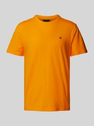 T-shirt met labelstitching van Napapijri Oranje - 6