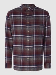 Regular fit flanellen overhemd van biologisch katoen, model 'Trade' van Selected Homme Rood - 45