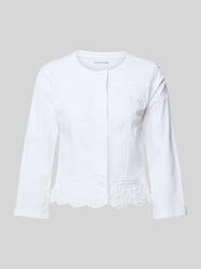 Jeansjacke mit Spitzenbesatz Modell 'JA JE ROSES' von Liu Jo White - 2