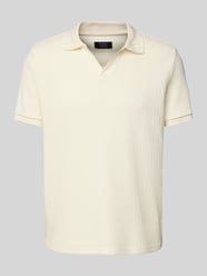Regular Fit Poloshirt mit V-Ausschnitt von MCNEAL - 44