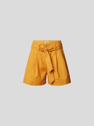 High Waist Shorts mit Gürtel von BAUM & PFERDGARTEN Orange - 23
