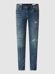 Skinny Jeans im Destroyed-Look von s.Oliver BLACK LABEL Blau - 5