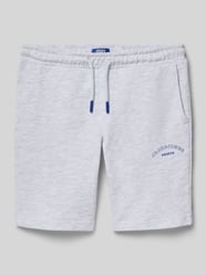 Szorty z nadrukiem z logo model 'GORDON' od JACK & JONES - 36