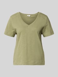 t-shirt o kroju relaxed fit z czystej bawełny od s.Oliver RED LABEL - 32