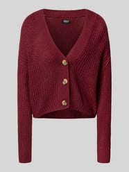 Kurtka z dzianiny o kroju regular fit z obniżonymi ramionami model ‘CAROL’ od Only - 40