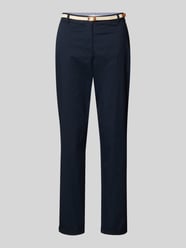Chinosy o kroju casual fit z dodatkiem bawełny od Christian Berg Woman - 42
