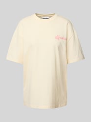 T-shirt o kroju oversized z nadrukiem z logo od REVIEW - 39
