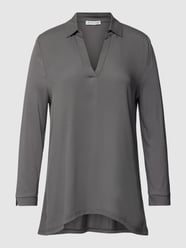 Blusenshirt aus Viskose von Tom Tailor Grau - 8