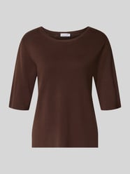 Sweter z dzianiny z mieszanka wiskozy od MORE & MORE - 12