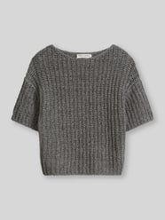 Sweter z mieszanki bawełny o kroju relaxed fit od Marc O'Polo - 2