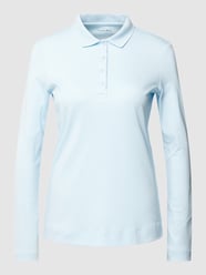 Longsleeve mit Polokragen von Christian Berg Woman Blau - 42