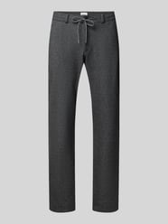 Slim fit stoffen broek met achterzakken, model 'Phil' van Brax - 18